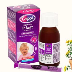 Siro calpol - thuốc giảm đau hạ sốt cho trẻ nhỏ